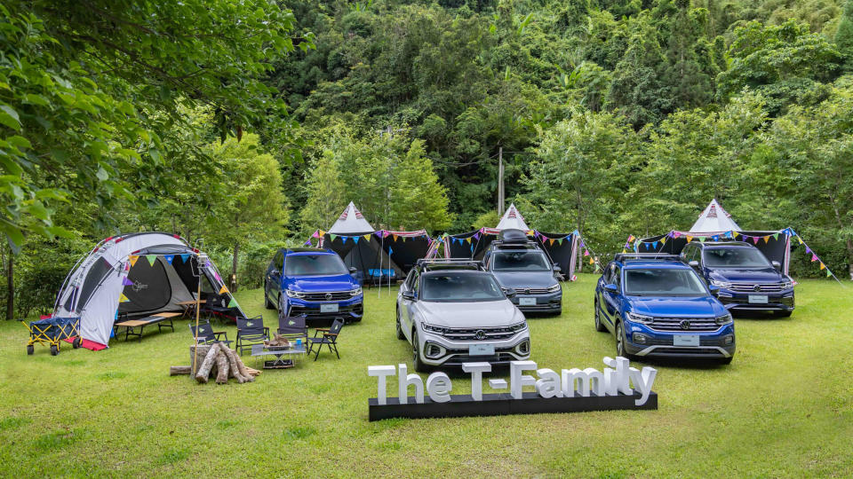 Volkswagen T-Family 集結露營，為非豪華歐系進口休旅市場首位！