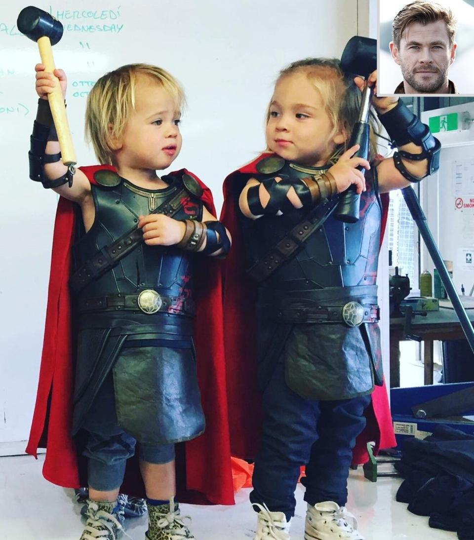 Chris Hemsworth sons