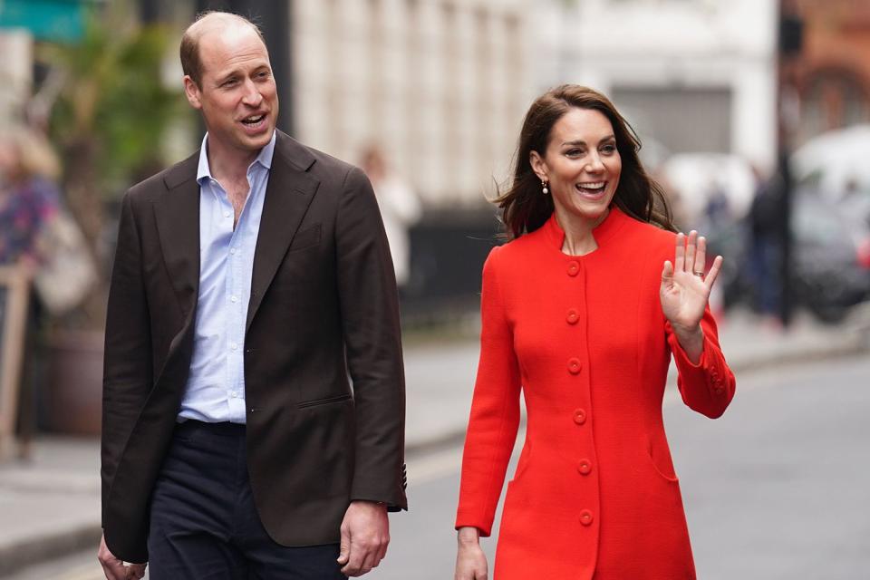 James Manning/PA Images via Getty Images Prince William and Kate Middleton