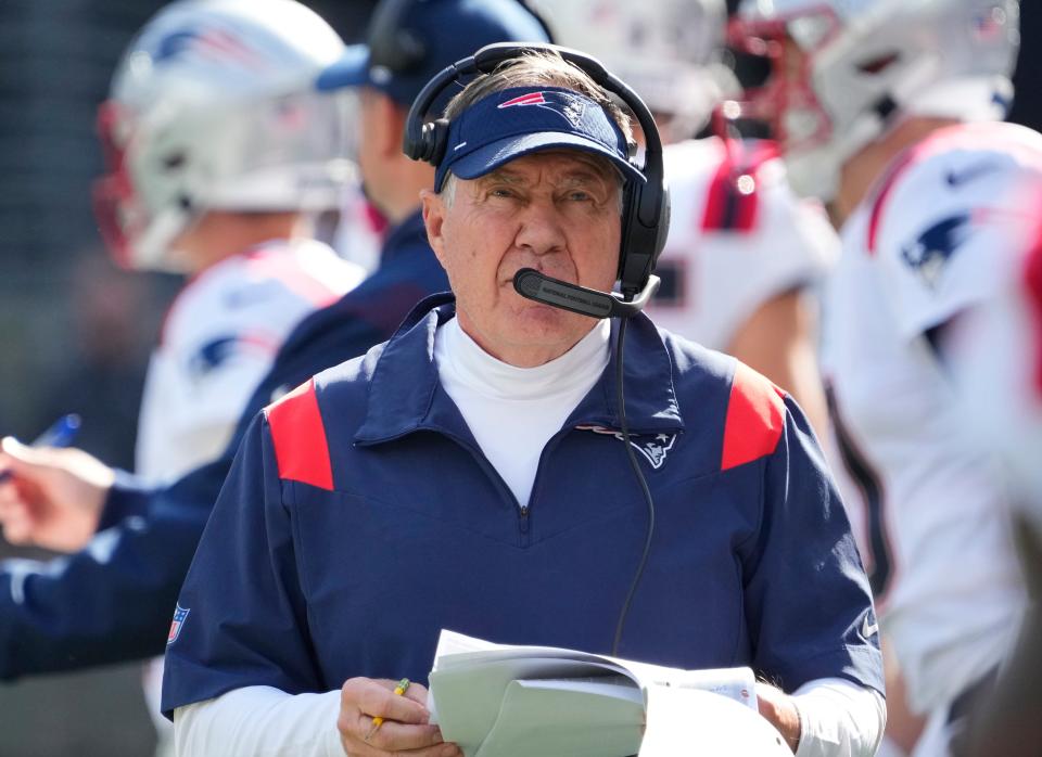 Bill Belichick, 70, is one of the oldest coaches in the NFL, but his New England Patriots coaching staff is the youngest in the league.