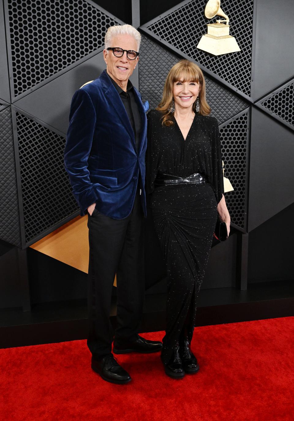 Ted Danson and Mary Steenburgen attend the 2024 Grammys.