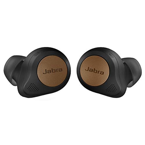 Jabra Elite 85t True Wireless Bluetooth Earbuds, Copper Black – Advanced Noise-Cancelling Earbu…