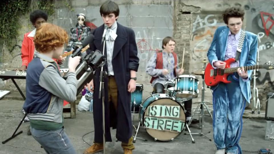 the stars of sing street