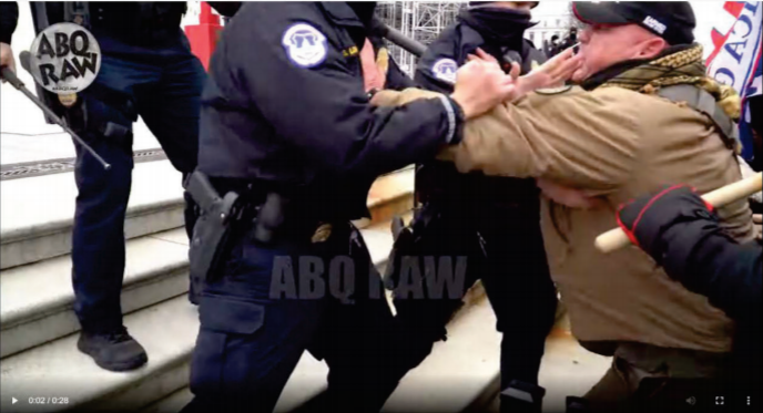 Barton Wade Shively, a Marine veteran, was seen on video, taken from police body camera footage, allegedly assaulting police officers at the U.S. Capitol on Jan. 6. According to charging documents, the Mechanicsburg man admitted to a few assaults that day.
