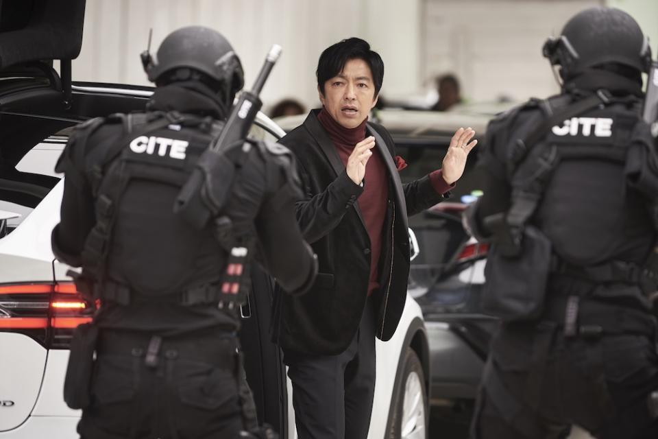 Takao Osawa as Kosuke Kiryu in AI Amok. (PHOTO: Encore Films)