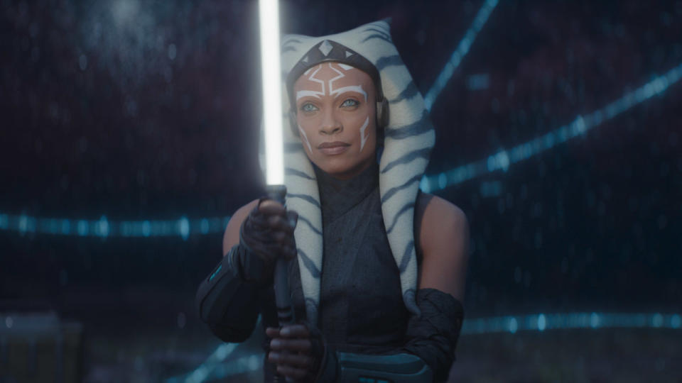 Rosario Dawson on Ahsoka