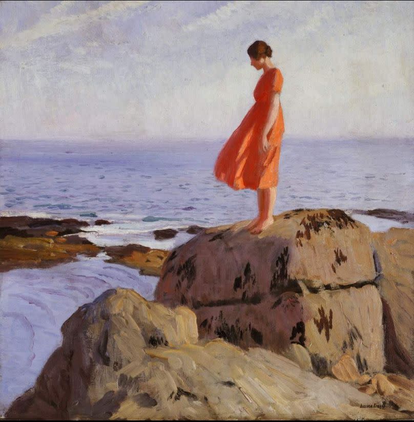 'A Dark Pool' by Laura Knight (1918)