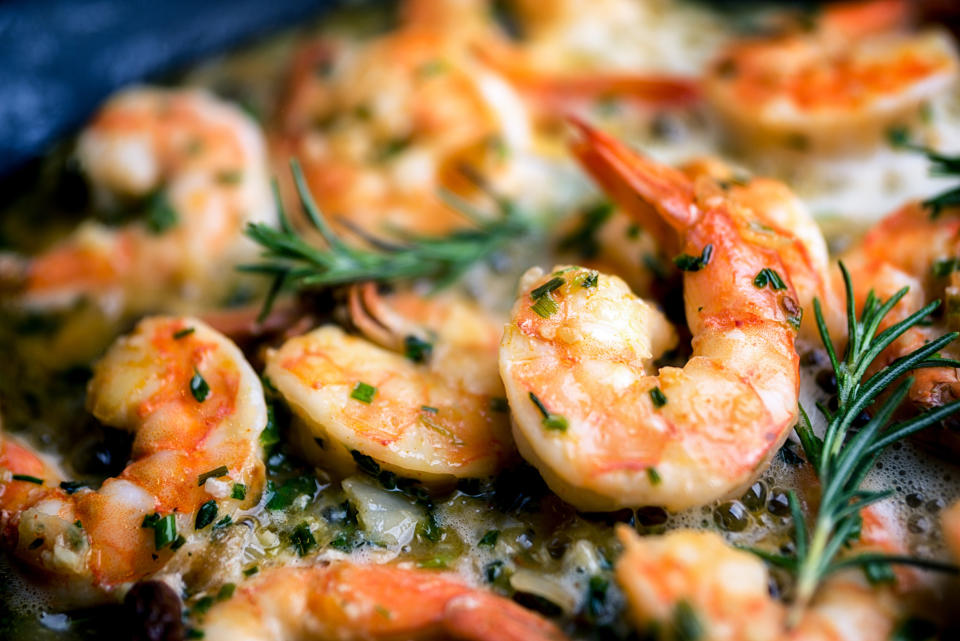 <div><p>"Sautéing shrimp pretty much blows. They release a lot of water, which explodes when it hits the hot oil, so you get a lot of burns. Sometimes oil hits you in the face. It sucks, but whatever. You cook the shrimp and get on with it."</p><p>—<a href="https://www.reddit.com/user/PoorPauly/" rel="nofollow noopener" target="_blank" data-ylk="slk:u/PoorPauly;elm:context_link;itc:0;sec:content-canvas" class="link ">u/PoorPauly</a></p></div><span> Grandriver / Getty Images</span>