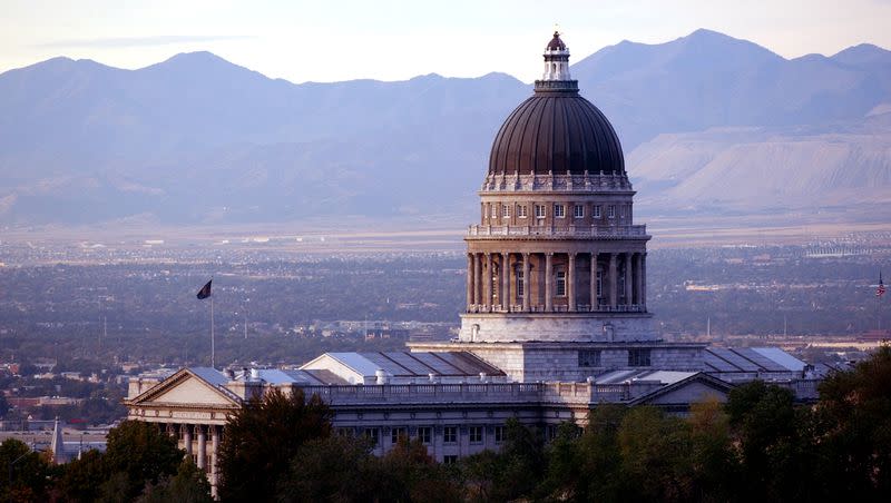 Utah State Capitol building Monday, October 8, 2001. As Utah becomes increasingly more diverse, state and local governments are faced with how to best serve residents with little to no English skills.
