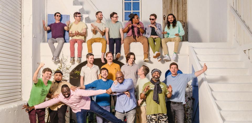 Snarky Puppy is a collective with as many as 25 band members in regular rotation.