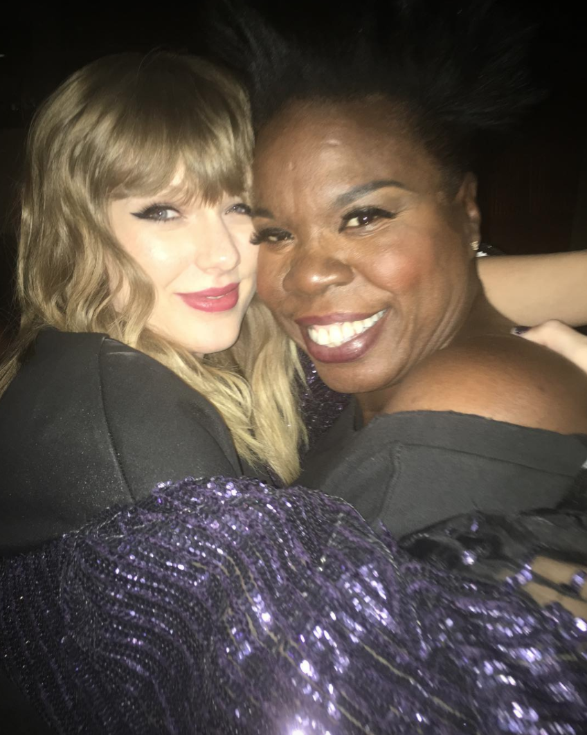 <p>What inspired us to pull these together is <em>this</em> gem: the comedian embracing <a rel="nofollow" href="https://www.yahoo.com/lifestyle/tagged/taylor-swift/" data-ylk="slk:Taylor Swift;elm:context_link;itc:0;sec:content-canvas" class="link ">Taylor Swift</a> after the <em>Reputation</em> songstress’s big performance on <em>SNL</em>. “Um just hanging with my girl @taylorswift she is such a sweetie and sooooo tall!!” Jones captioned the pic. (Photo: <a rel="nofollow noopener" href="https://www.instagram.com/p/BbZtLVwlCEt/?hl=en&taken-by=lesdogggg" target="_blank" data-ylk="slk:Leslie Jones via Twitter;elm:context_link;itc:0;sec:content-canvas" class="link ">Leslie Jones via Twitter</a>) </p>