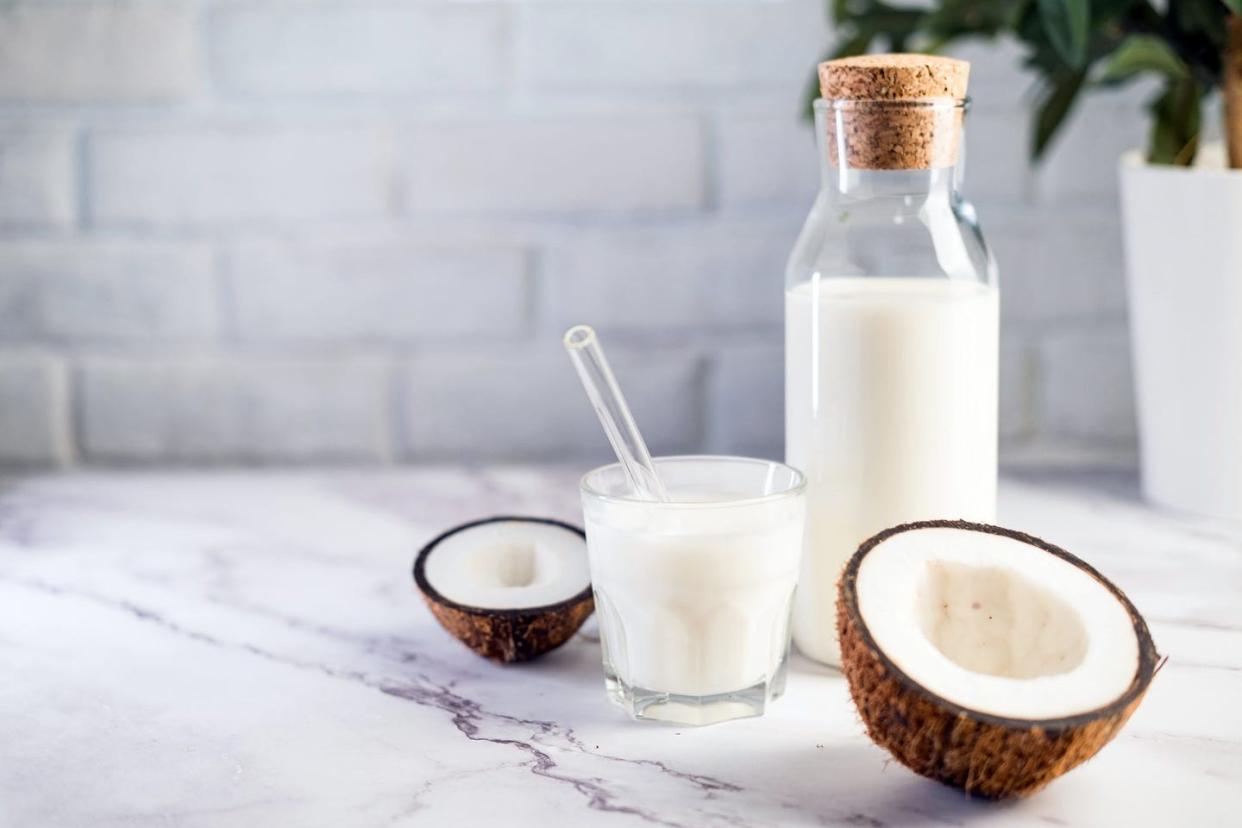 types of milk coconut