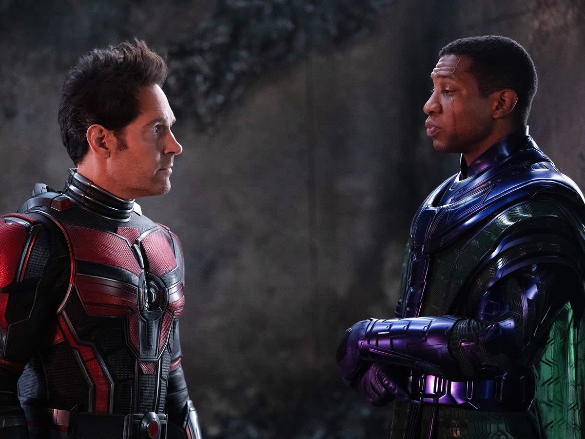 Paul Rudd and Jonathan Majors in ‘Ant-Man and the Wasp: Quantumania’ (Jay Maidment/Disney)