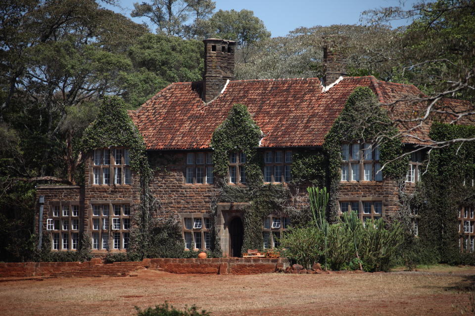 The Giraffe Manor Hotel on March 20, 2009 in the giraffe park Nairobi, Kenya. / Credit: Getty Images