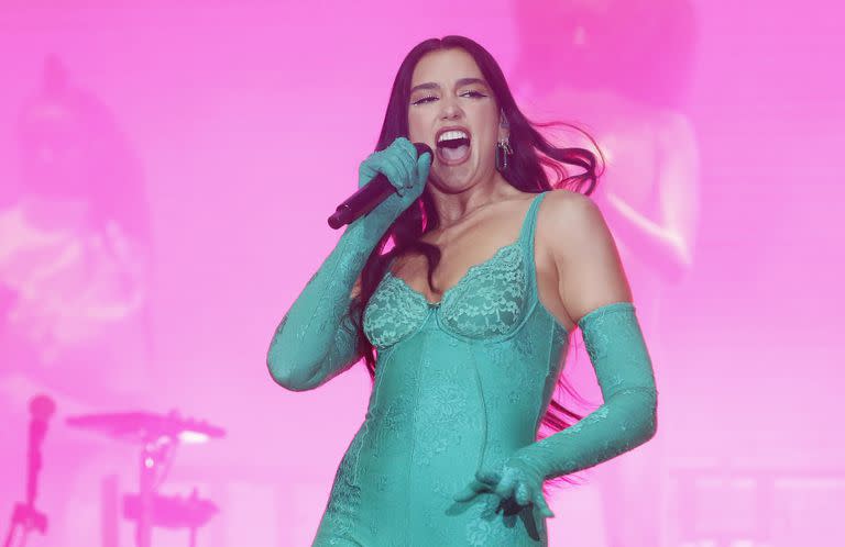 Show de Dua Lipa en el Campo Argentino de Polo.