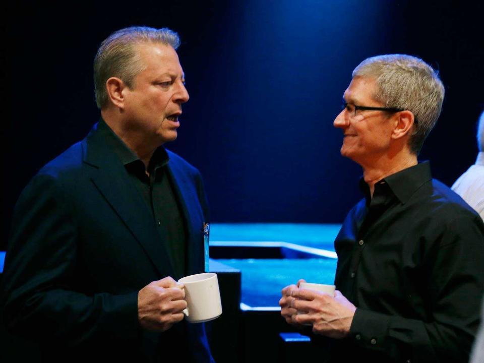 al gore tim cook