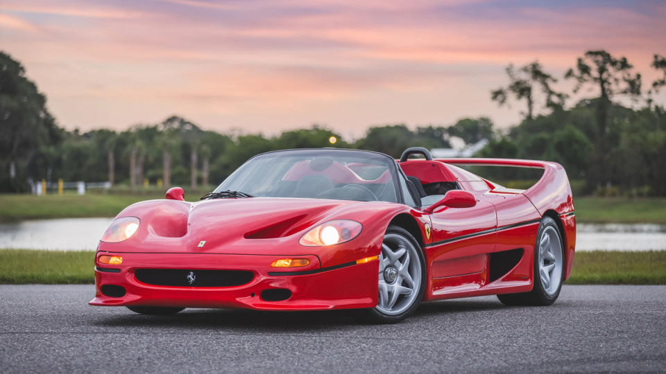 7: 1995 Ferrari F50 Coupe—$5,505,000 (RM Sotheby’s)