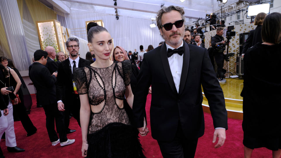 Rooney Mara and Joaquin Phoenix (Photo by Michael Buckner/Variety/Penske Media via Getty Images)