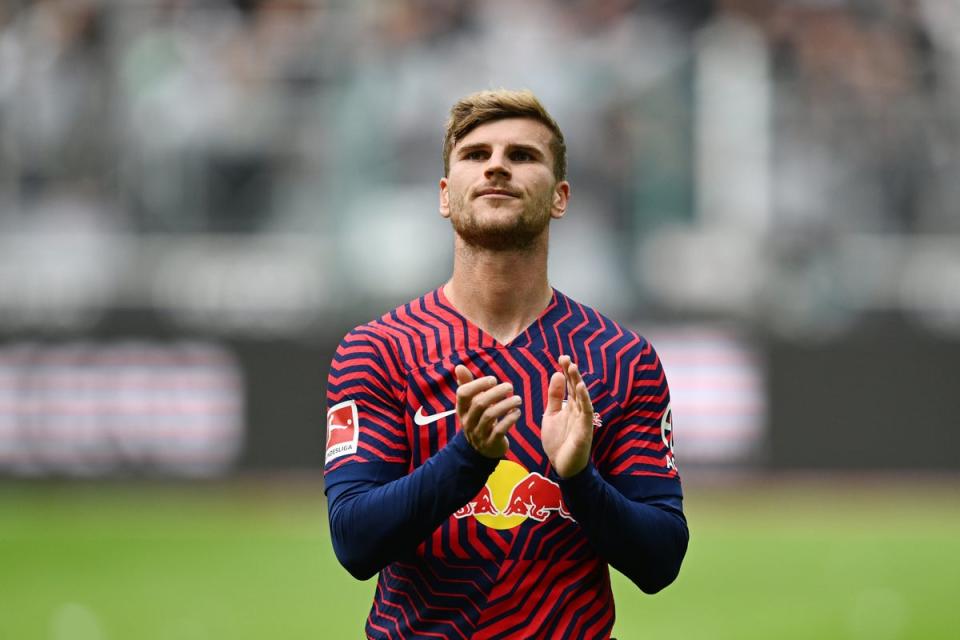 Guess who's back? Ex-Chelsea striker Timo Werner is heading back to English football (Getty Images)