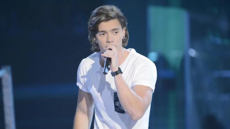 Jacob starred on the 2014 season of The Voice Australia. Photo: Channel Nine 