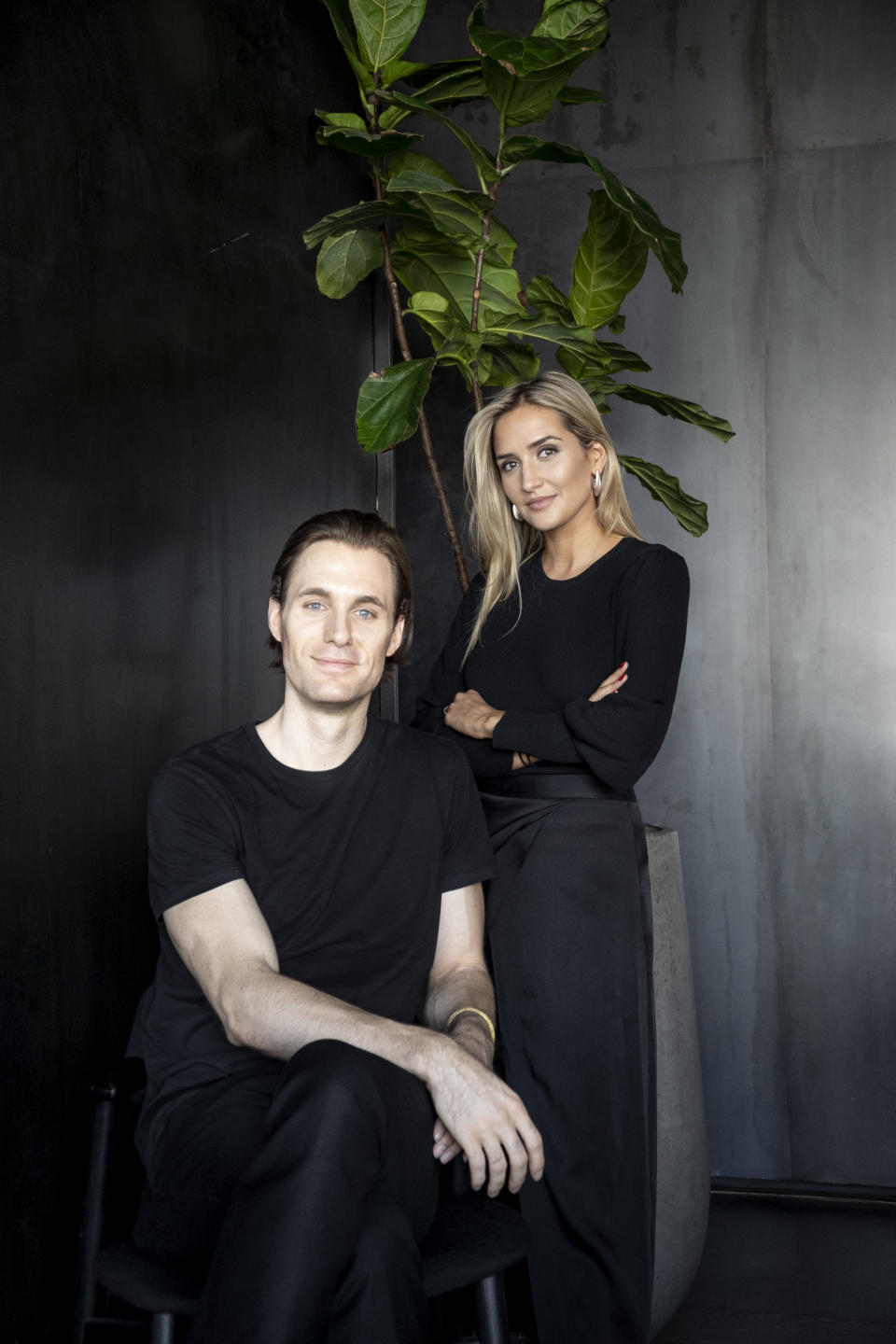 Stuart Ahlum and Chloe Songer, co-founders of SuperCircle and Thousand Fell.