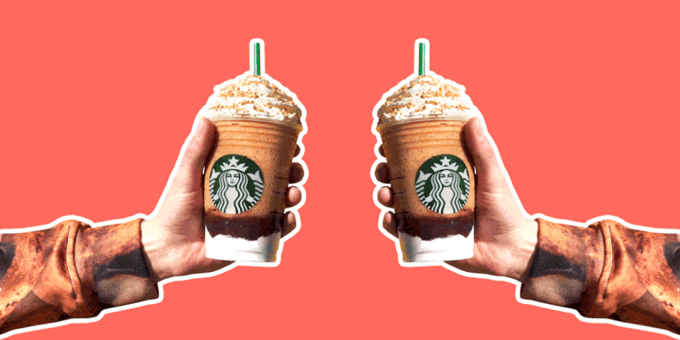 Starbucks Just Unveiled 2 Banana Frappuccinos, and Banana-Shaped Sugar and Chocolate Are Involved