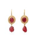 <p>Warm yellow gold perfectly sets off these cherry red spinels and shows just why the gem was so beloved by royalty. </p><p>Yellow gold, spinel and diamond earrings, £2,700, Jade Jagger at Matchesfashion.com<br></p><p><a class="link " href="https://go.redirectingat.com?id=127X1599956&url=https%3A%2F%2Fwww.matchesfashion.com%2Fproducts%2FJade-Jagger-Diamond%252C-spinel-%2526-18kt-gold-drop-earrings-1302619&sref=https%3A%2F%2Fwww.townandcountrymag.com%2Fuk%2Fstyle%2Fjewellery%2Fg33377807%2Faugust-birthstone-jewellery%2F" rel="nofollow noopener" target="_blank" data-ylk="slk:SHOP NOW;elm:context_link;itc:0;sec:content-canvas">SHOP NOW</a></p>