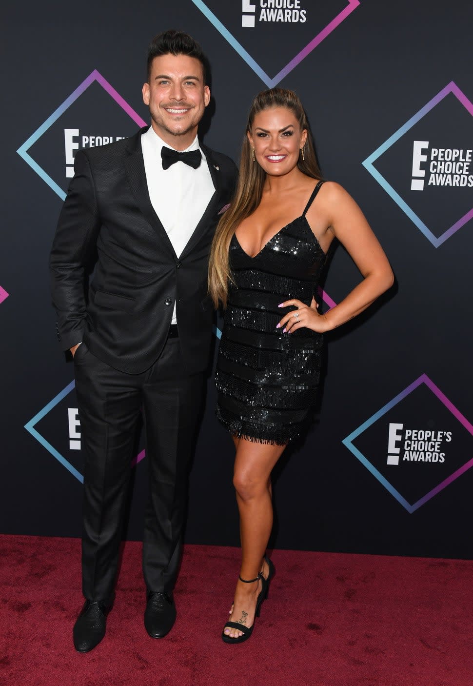 Jax Taylor and Brittany Cartwright at 2018 people's choice awards