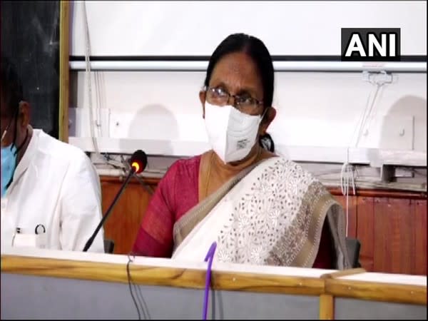 Kerala Health Minister KK Shailaja. [Photo/ANI]