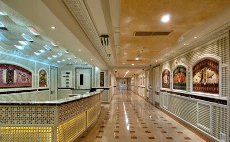 A corridor is seen at the Saad Specialist Hospital in Khobar, Saudi Arabia, December 6, 2008. Michael Harris/Handout via REUTERS