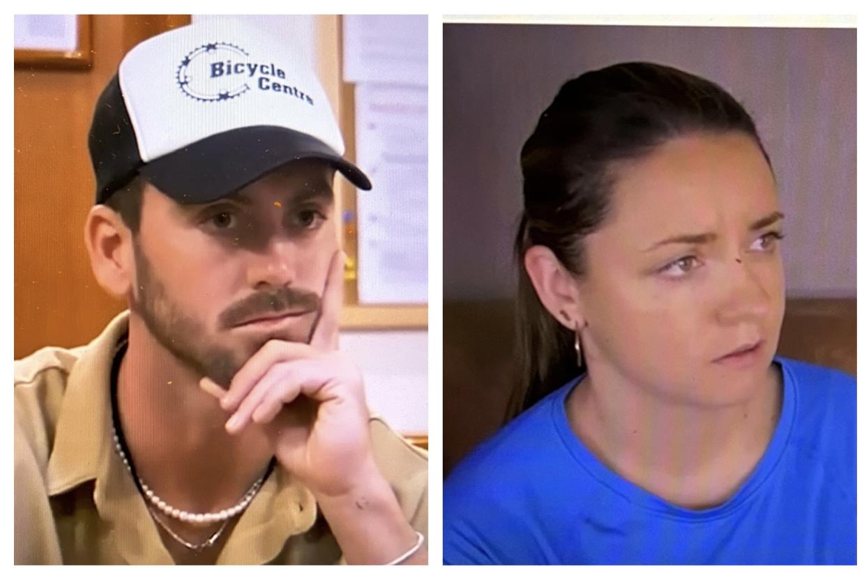 Bosun Luke Jones and third steward Laura Bileskalne were terminated from 'Below Deck Down Under' after incidents of inappropriate behavior.