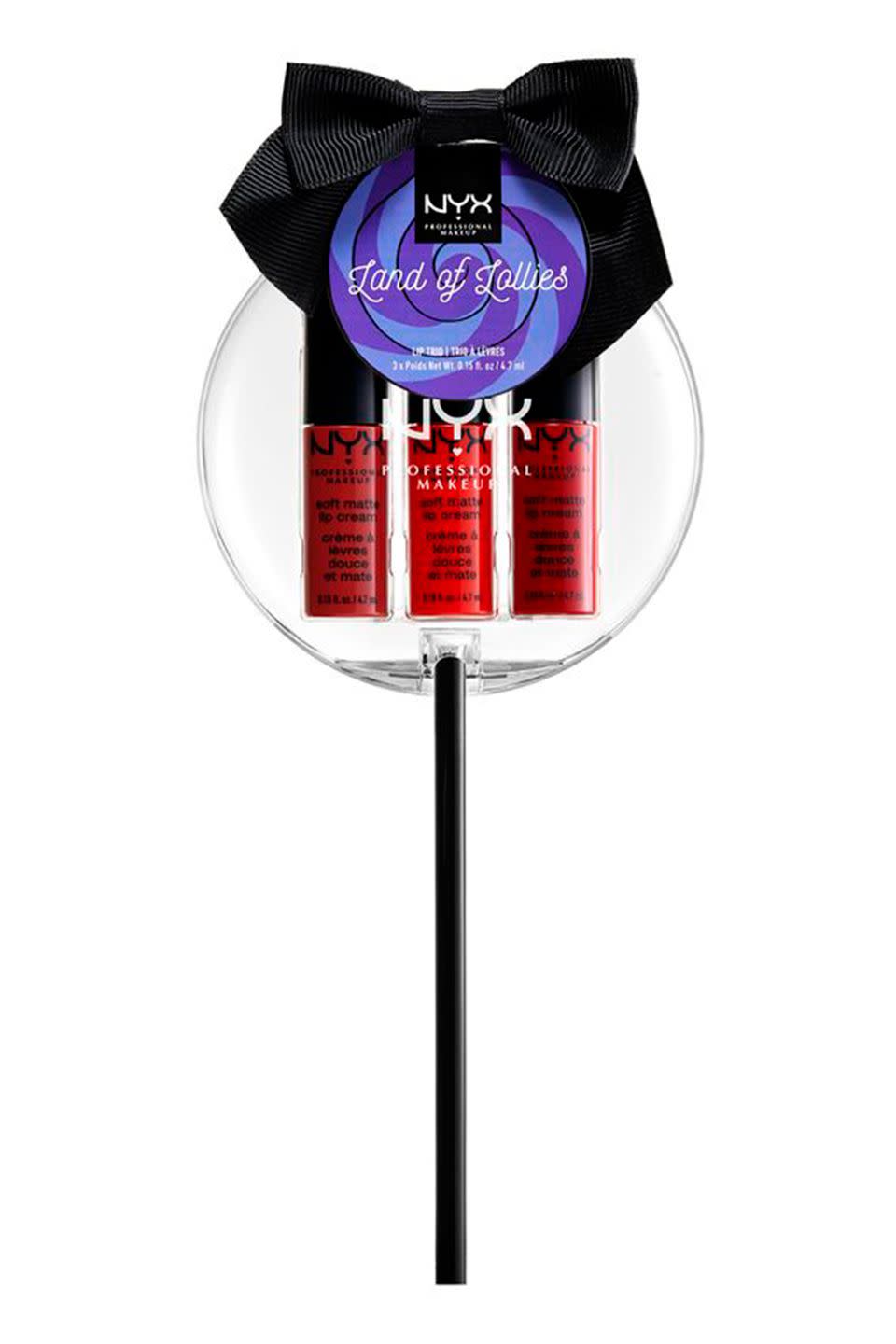 NYX Professional Makeup Land of Lollies Soft Matte Lip Trio, £10