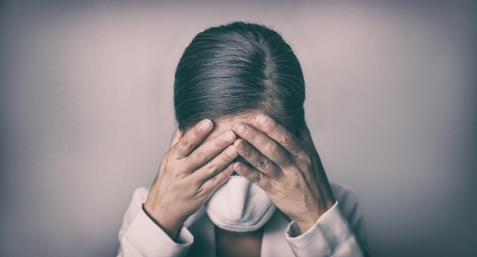 Around one in five adults feel more comfortable talking about grief following the events of the coronavirus crisis. (Getty Images)