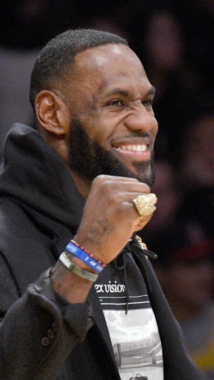 The Rush: LeBron James makes big reveal while quarantined