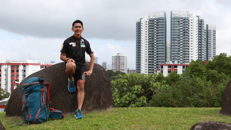 <i>Singaporean Jeremy Tong’s greatest challenge will be his Mount Everest expedition which starts in April 2017. (Photo: Dhany Osman/Yahoo Singapore)</i>