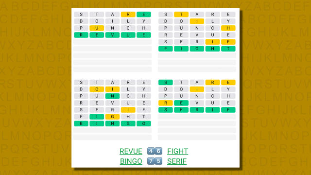 A Fun and Challenging Quordle Puzzle: September 21