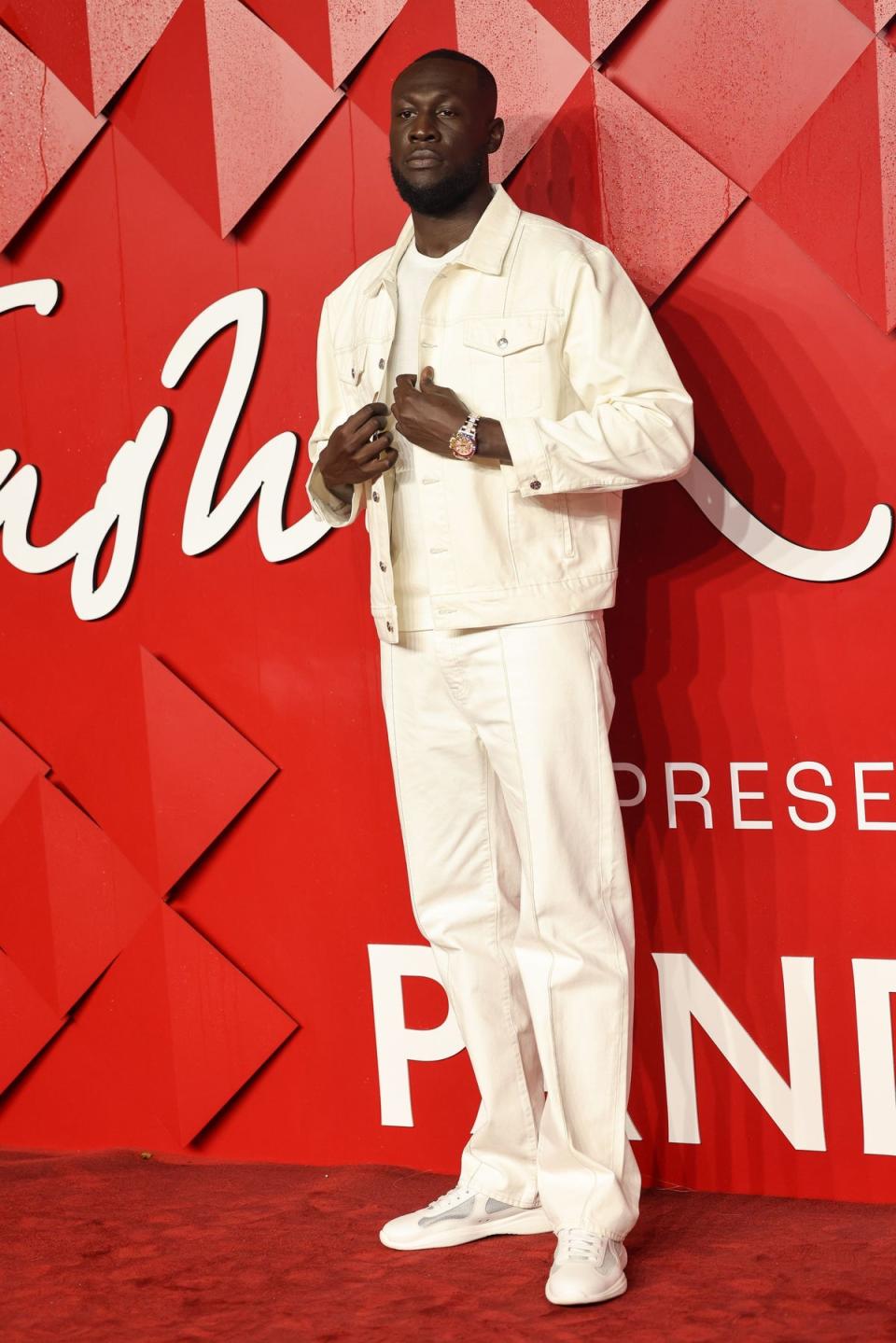 Stormzy at The Fashion Awards 2023 (Dave Benett)