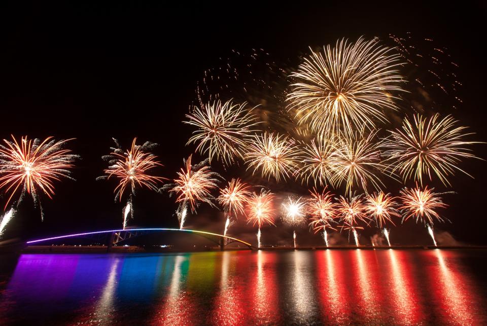 澎湖國際海上花火節（圖片來源：Getty Creative）