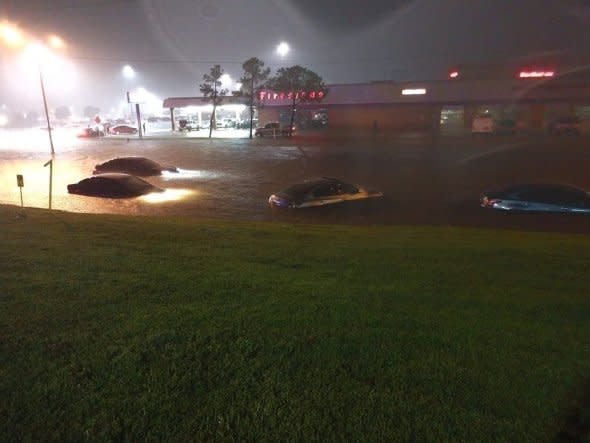 Flood in Irving, TX