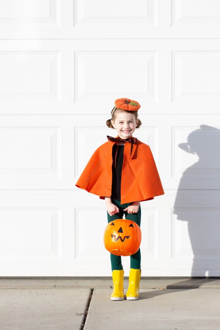 Pumpkin Cape Costume