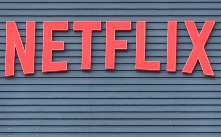 Le logo de Netflix à Los Angeles en Californie, le 24 janvier 2024 (MARIO TAMA)