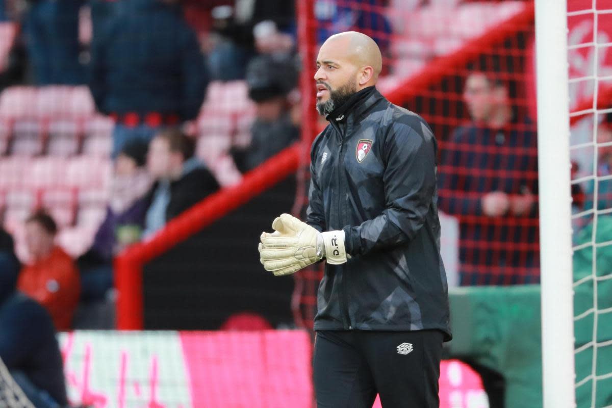 Darren Randolph leaves Cherries this summer having never made a competitive appearance for them <i>(Image: Richard Crease)</i>