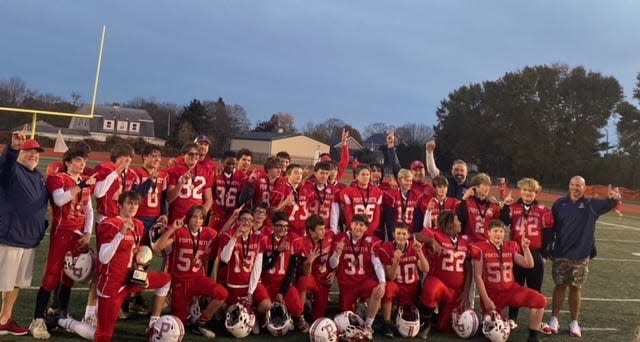 The Portsmouth Pop Warner under-14 team will host Revere, Massachusetts, on Saturday with a trip to Disney World on the line.