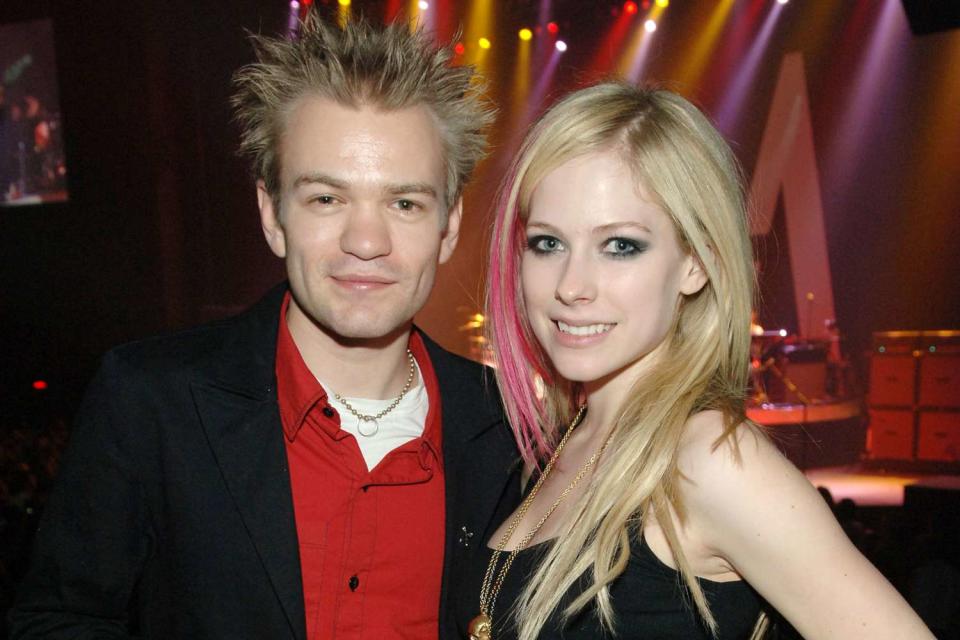 <p>Denise Truscello/WireImage</p> Deryck Whibley and Avril Lavigne in Las Vegas in November 2007