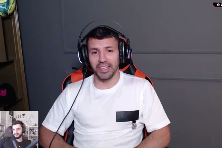 El Kun Agüero se refirió a su estado de salud en Twitch