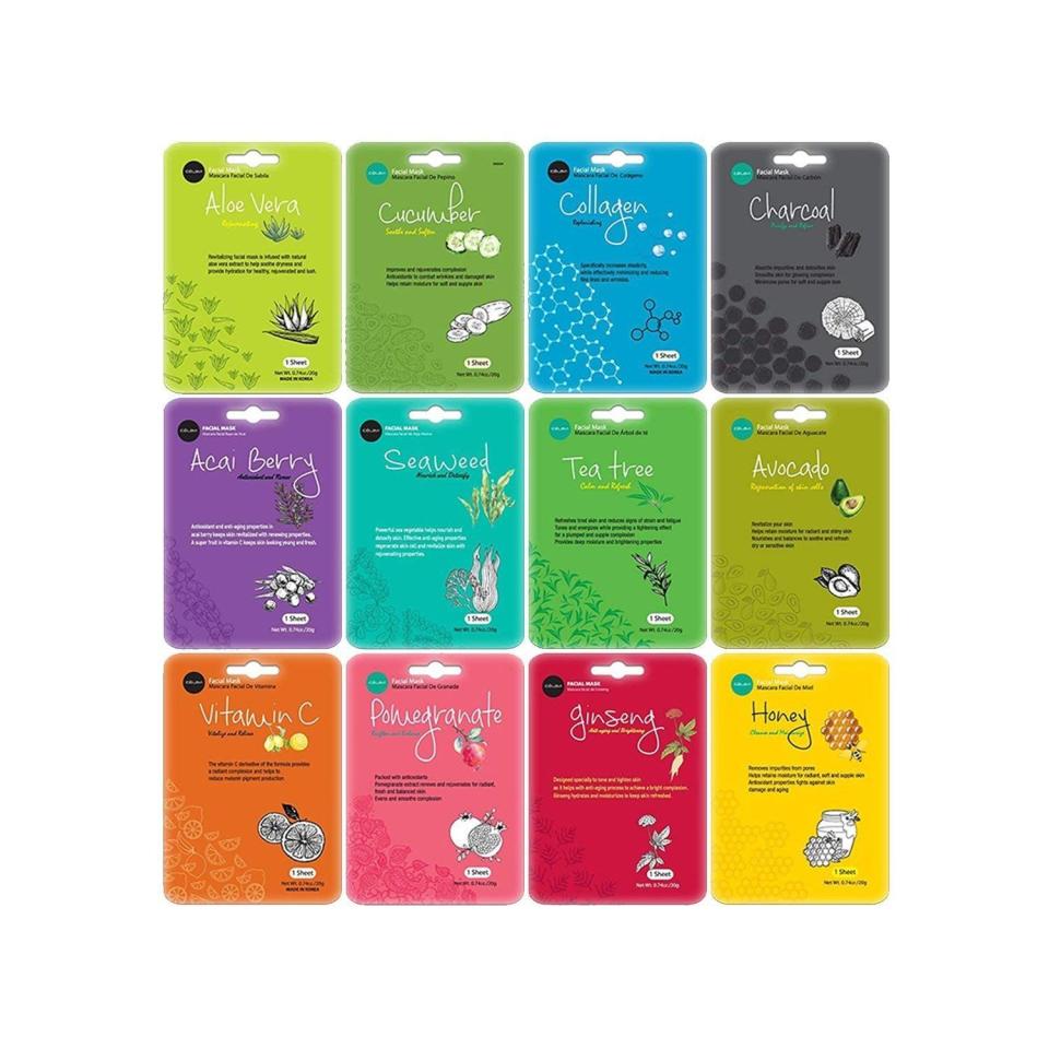 32) Essence Face Masks, 12-Pack