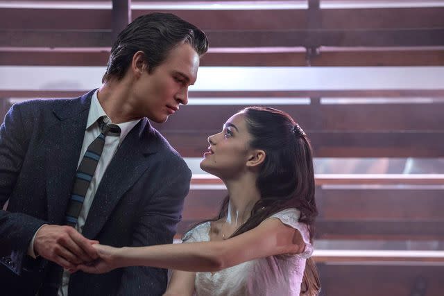 Niko Tavernise/20th Century Studios Ansel Elgort and Rachel Zegler in ‘West Side Story’