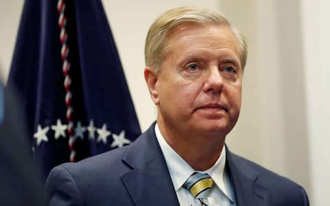 Senator Lindsey Graham - Credit:  LEAH MILLIS/Reuters