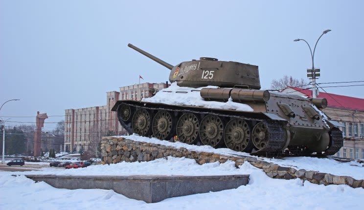 Monumento a las tropas soviéticas que derrotaron a los nazis en la Segunda Guerra Mundial, en Tiraspol (Stefan Wisselink – Flickr)