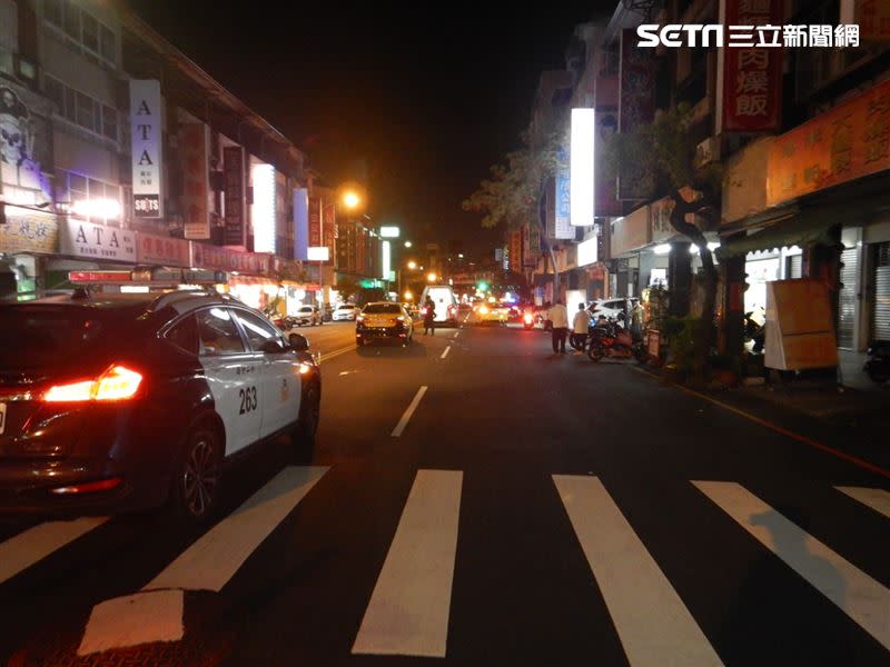 台灣被外媒評為行人地獄，圖為台中行人過馬路遭計程車撞傷命危。（圖／民眾提供）